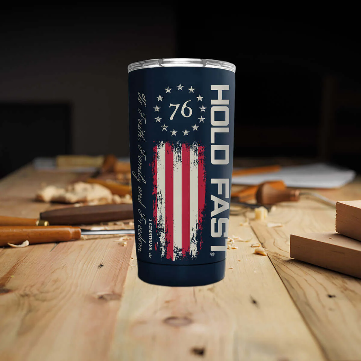 1776 Flag 20 oz Tumbler - Image 3