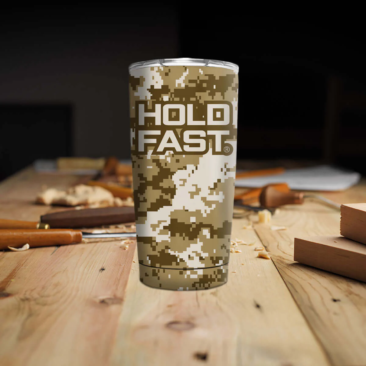 Digital Desert Camo 20 oz Tumbler - Image 3