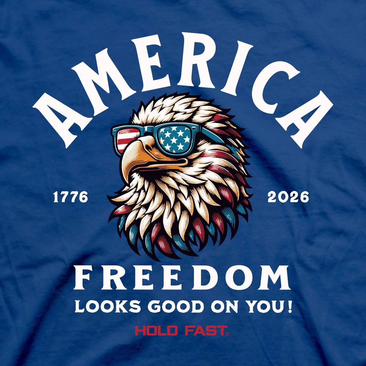 America Eagle Adult T-Shirt - Image 4