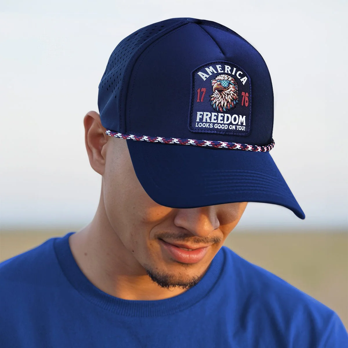 America Eagle Mens Cap - Image 6