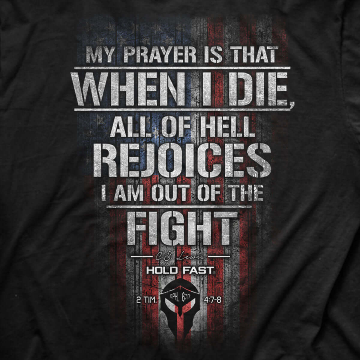 The Good Fight Mens T-Shirt - Image 5