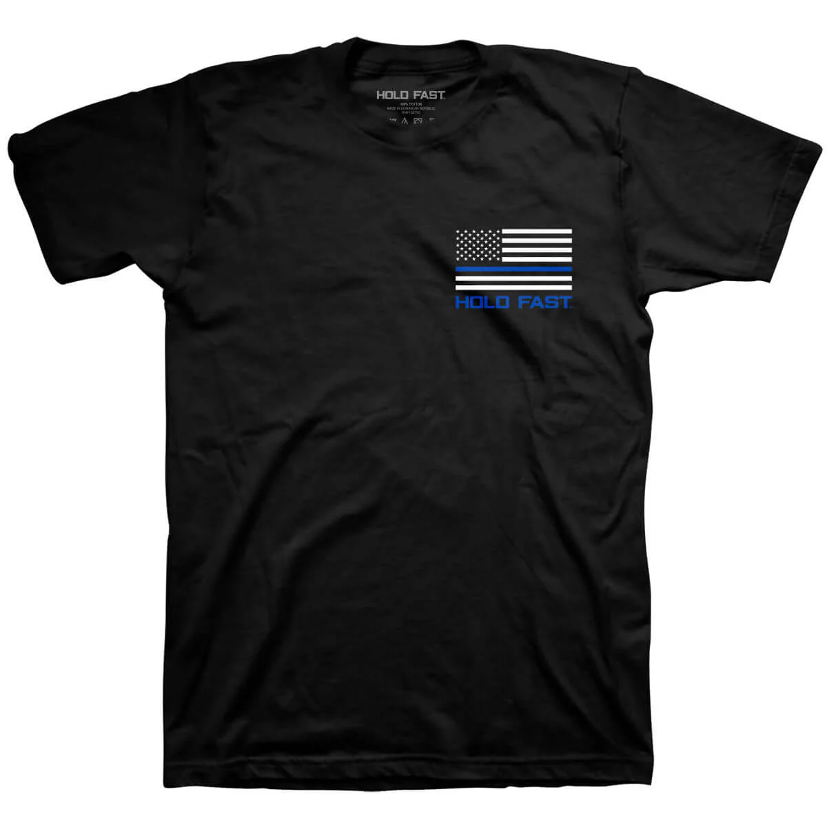 Back The Blue Mens T-Shirt - Image 4