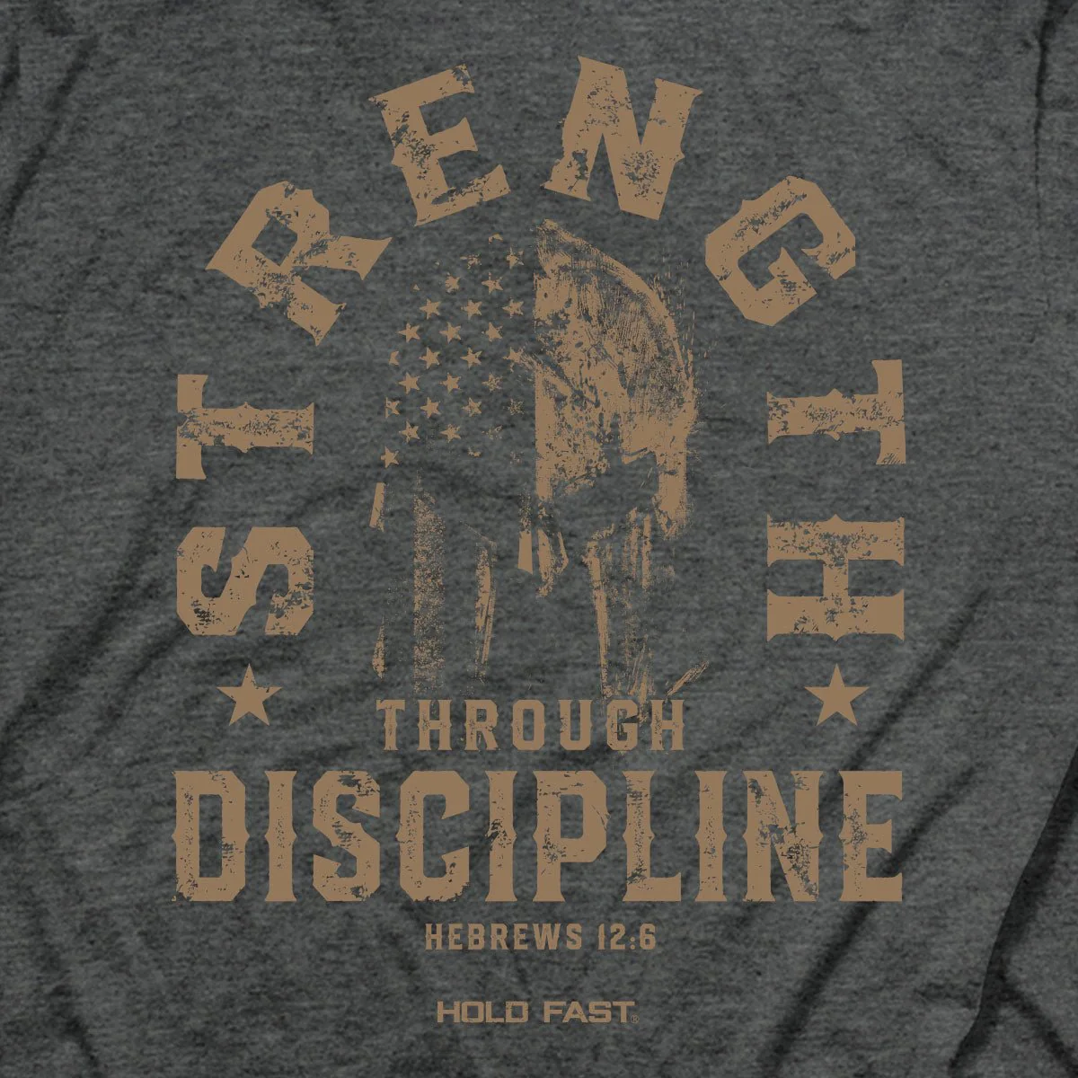 Strength Through Discipline Mens T-Shirt - Image 4