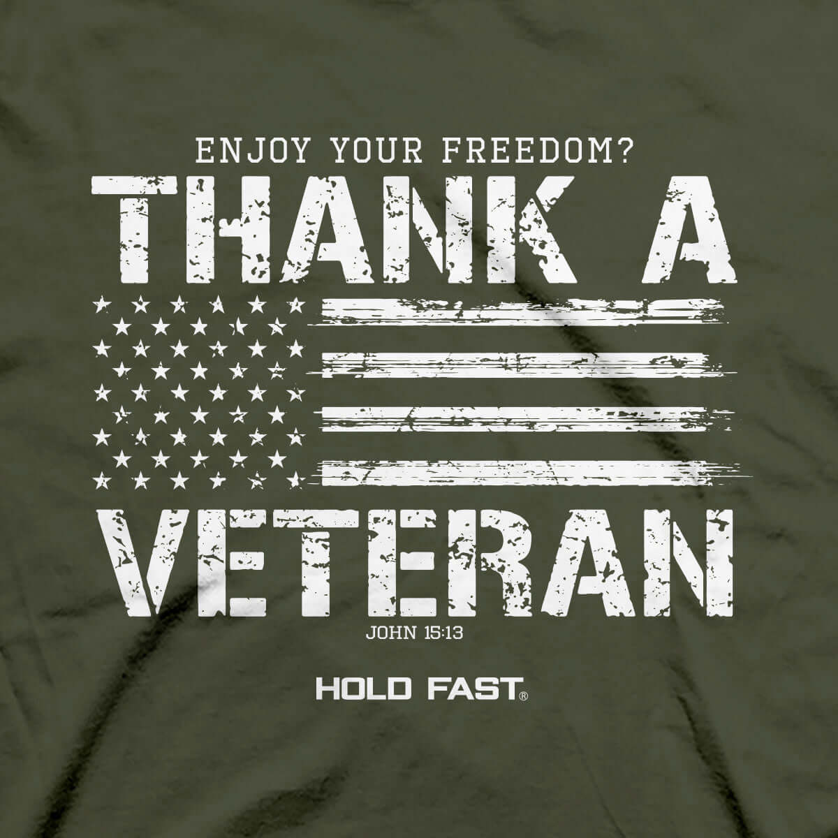 Thank A Veteran Mens T-Shirt - Image 3