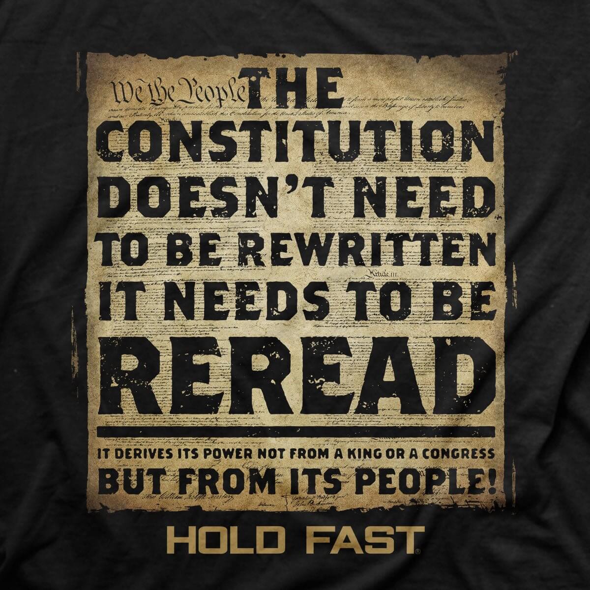 The United States Constitution Mens T-Shirt - Image 4